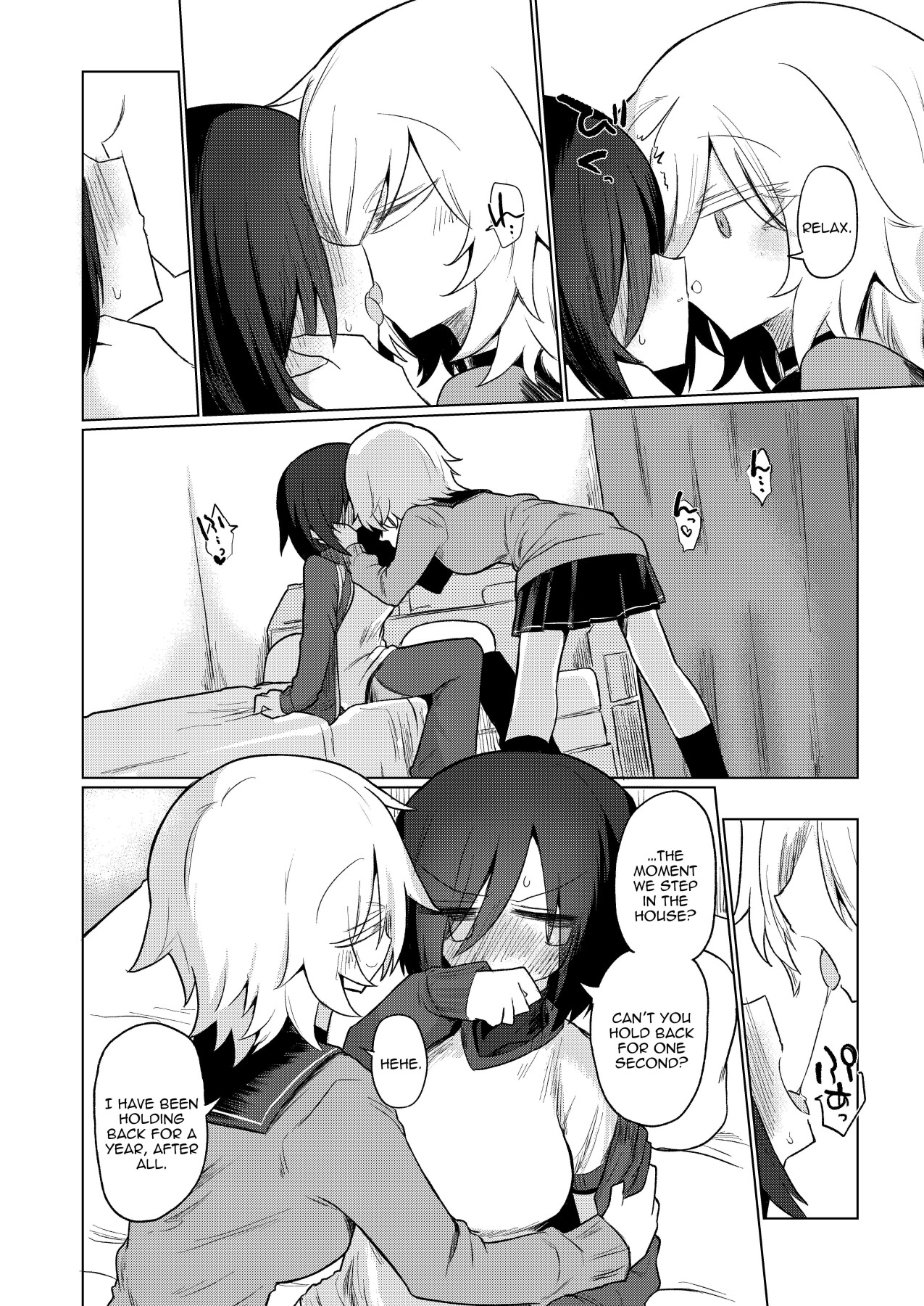 Hentai Manga Comic-Titititititty Breasty Lesbian Joint Publication-Read-86